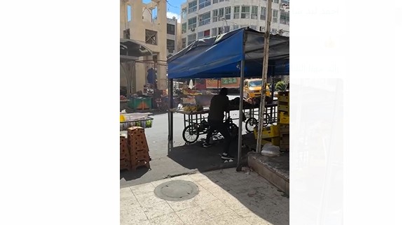 مسلحون مجهولون يطلقون النار بكثافة تجاه مقر شرطة الزاوية بالخليل