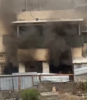 حرق منازل خلال شجار عائلي في كفر عقب بالقدس