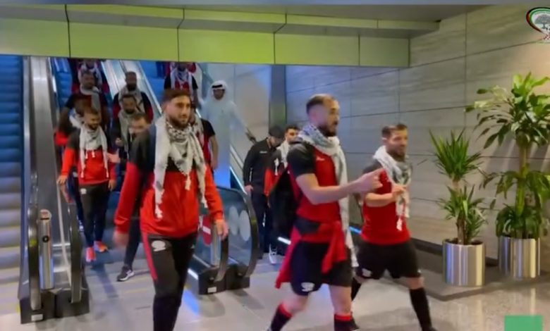 غزة تنزف.. منتخب فلسطين يشارك بطولة كأس آسيا قطر 2023