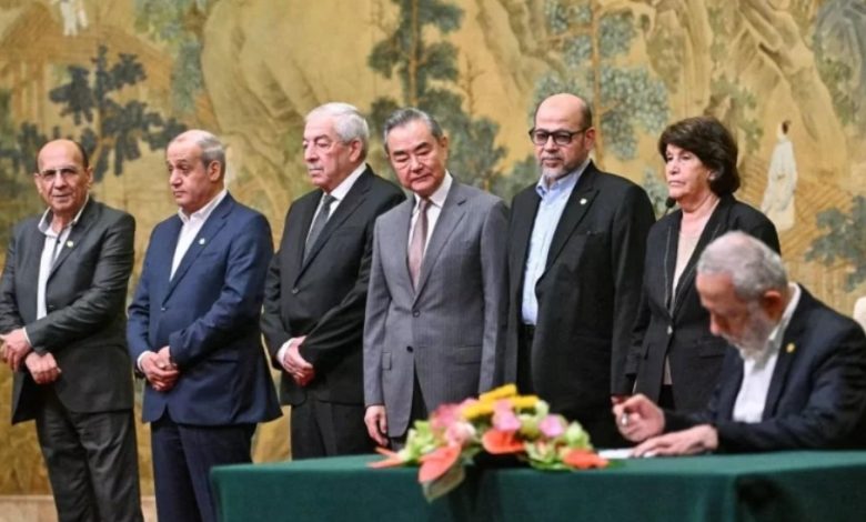 الصالحي: يجب تطبيق “اتفاق بكين” وتجاوز عقبة الانقسام لإنهاء معاناة الشعب