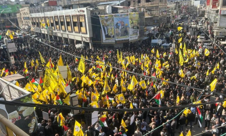 فشلت بحشد جماهيرها.. فتح تطلق النار على نفسها إعلامياً في جنين