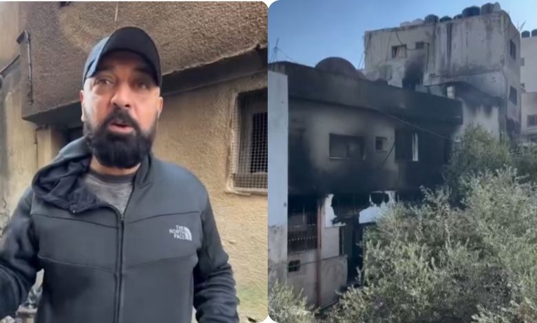 حرقوا منزله واختطفوا نجله المصاب وعذبوه.. أجهزة السلطة تضاعف أحزان عصام أبو عميرة من جنين