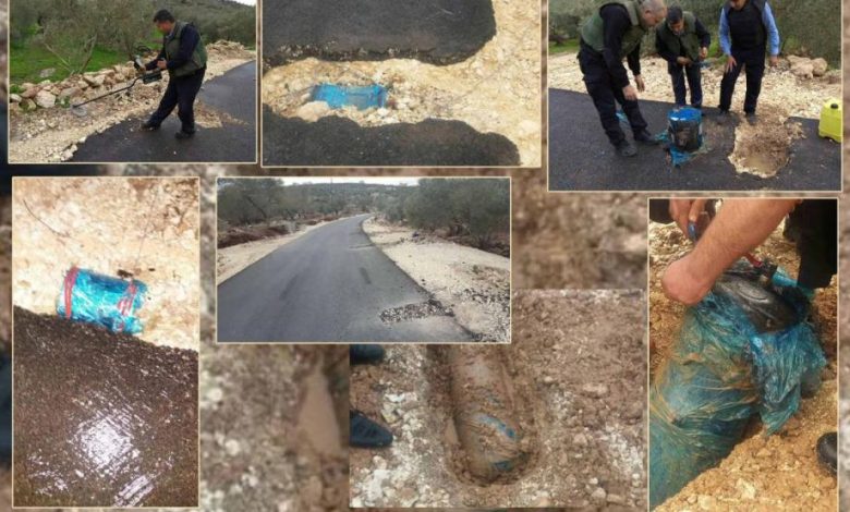 خيانة وعمالة.. السلطة تتلف عبوات ناسفة زرعها مقاومون للتصدي للاحتلال بطوباس