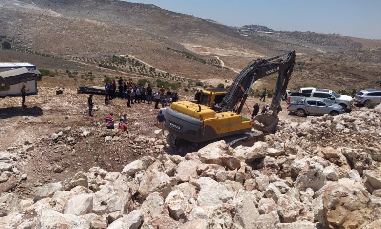 السلطة متورطة.. الكسارات تبتلع أراضي جنين وتزيد نسبة المصابين بالأمراض الصدرية