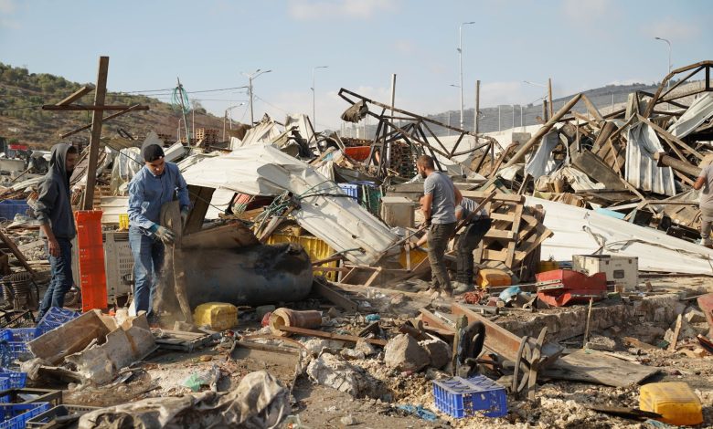 السلطة تتفرج كعادتها.. 4 ملايين شيكل خسائر تدمير الاحتلال لحسبة “بيتا”