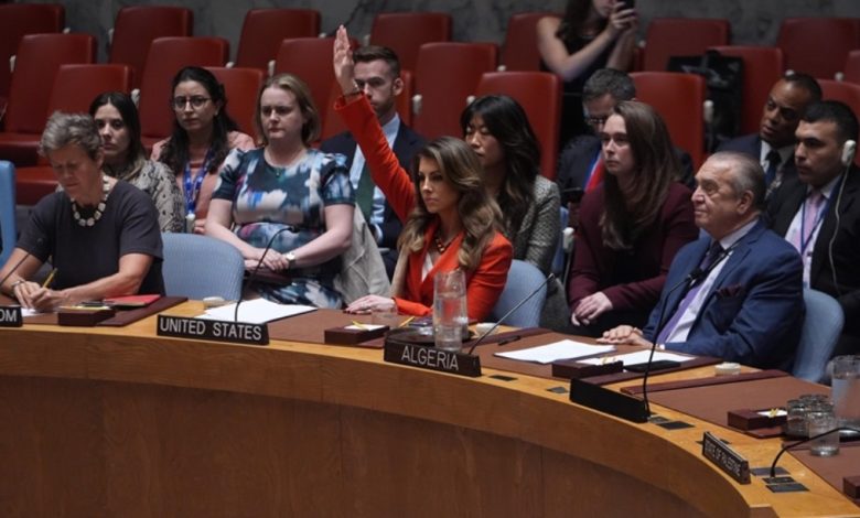 الفيتو الأمريكي… شراكة معلنة في جريمة الإبادة