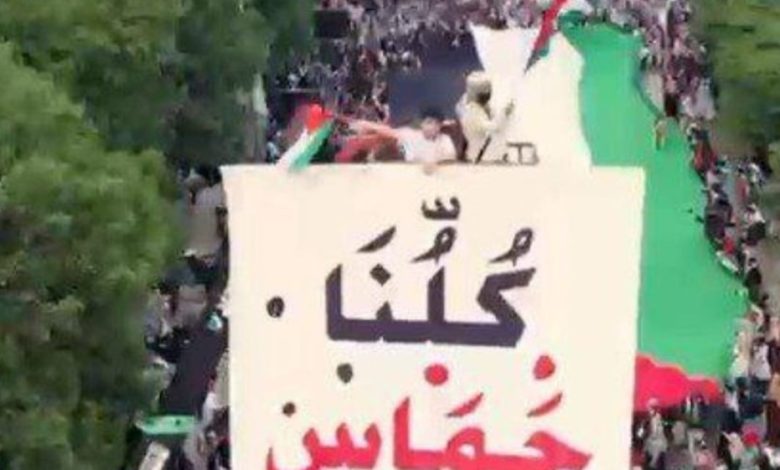 أحرار العالم يحتفلون بالذكرى الثانية “للطوفان” وعبيد التنسيق الأمني يقيمون حداداً