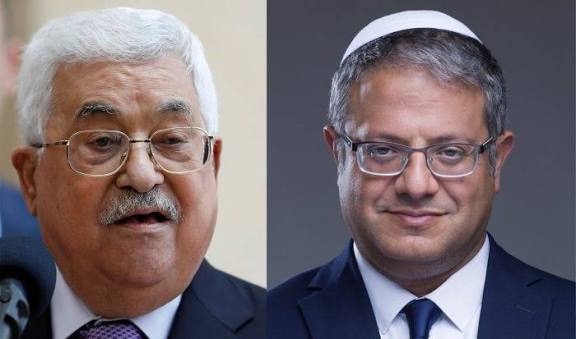 بن غفير يدعو لاعتقال عباس رغم ما قدمه للاحتلال من خدمات أمنية