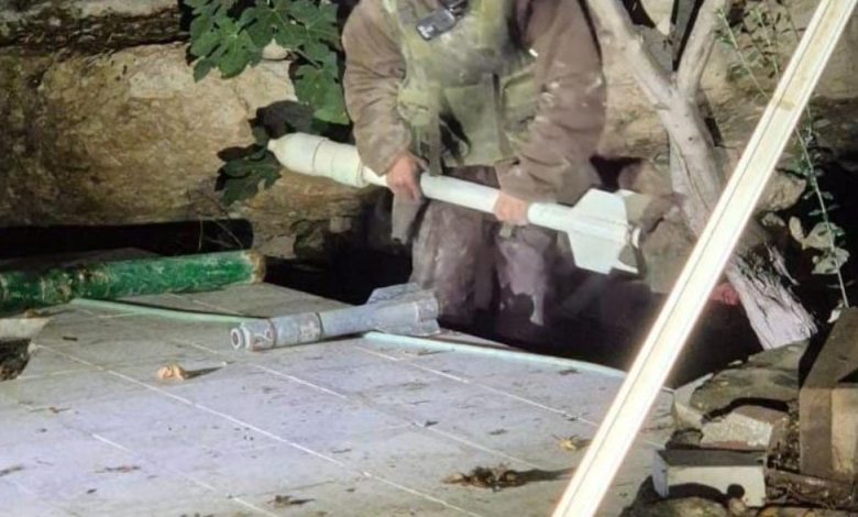 الاحتلال: انتاج الصواريخ شمال الضفة وصل لمراحل متقدمة