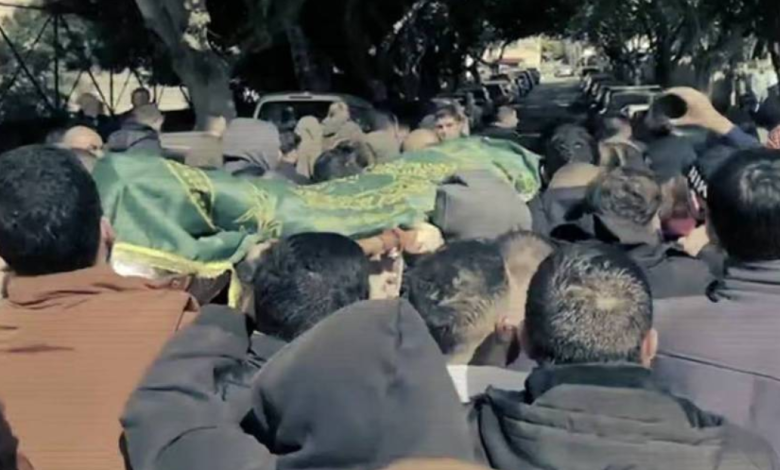 أجهزة السلطة تعتدي على جنازة الشهيد “أنس عبد الفتاح” وتعتقل بعض المشاركين