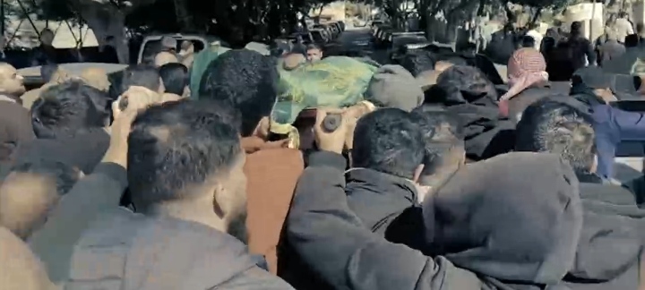 لجنة أهلية: قمع السلطة لجنازة أنس عبد الفتاح يكشف مدى إنحدارها وطنياً